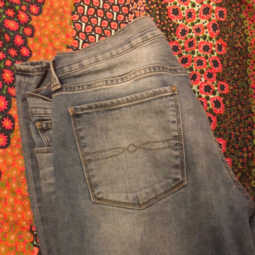 Lucky brand brook straight light wash